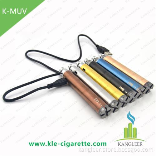 New Arrive Adjustable Voltage EGO Muv Battery Vaporizer 1600mAh Muv Battery Variable Voltage 3.2-4.8V
